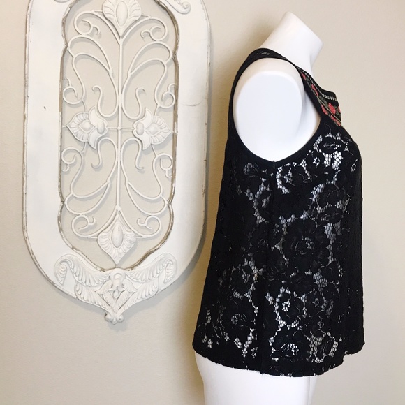 ❌SOLD❌ Anthropologie | Meadow Rue Black Top S - Picture 6 of 8